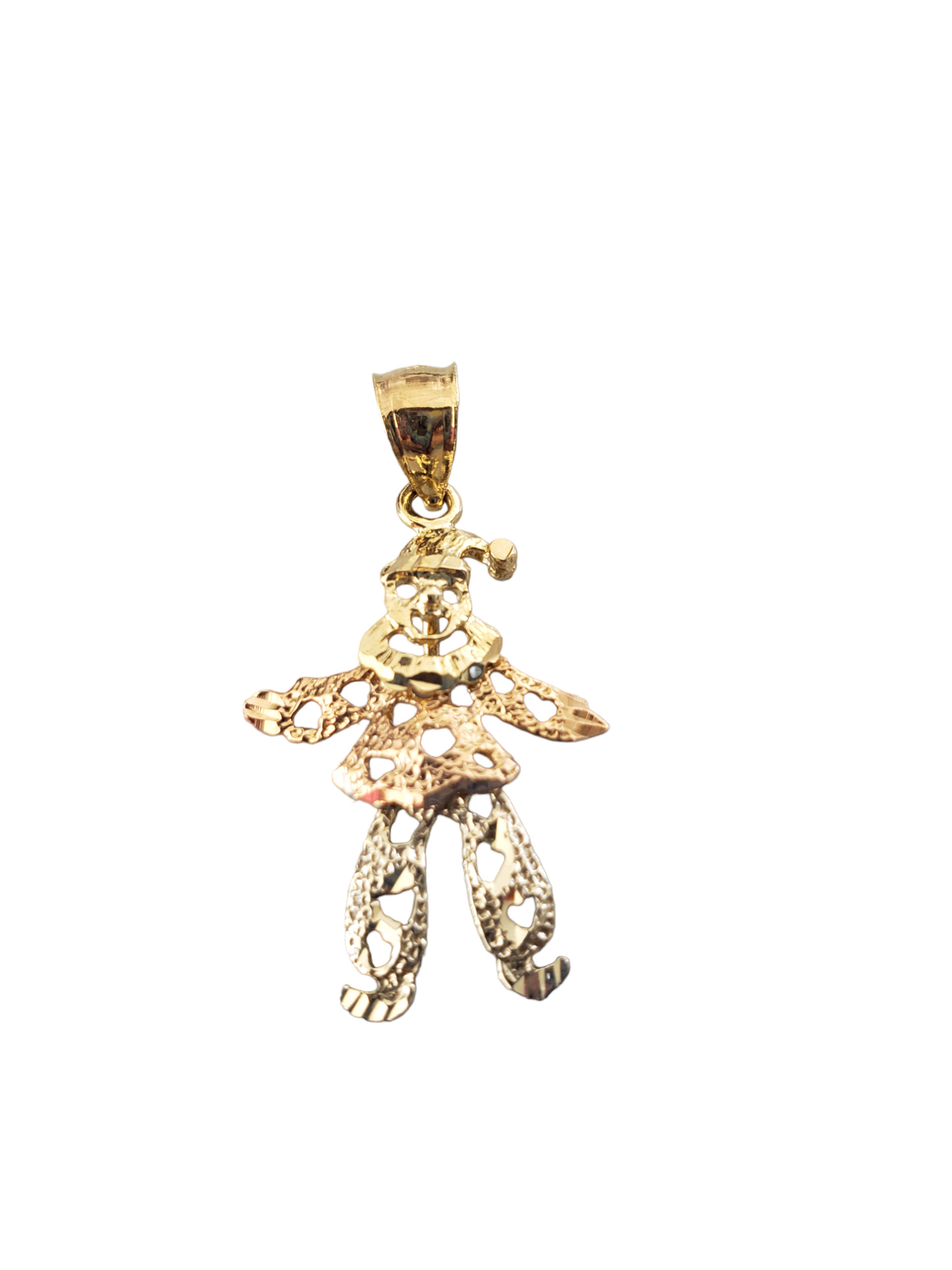 Dije con cadena de Payaso- Oro 14k