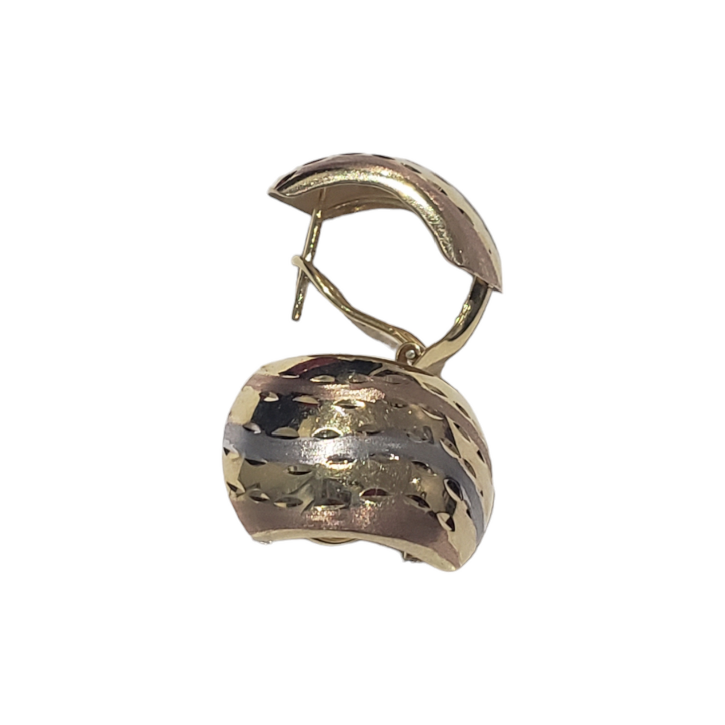 Aretes Oro florentino 10k