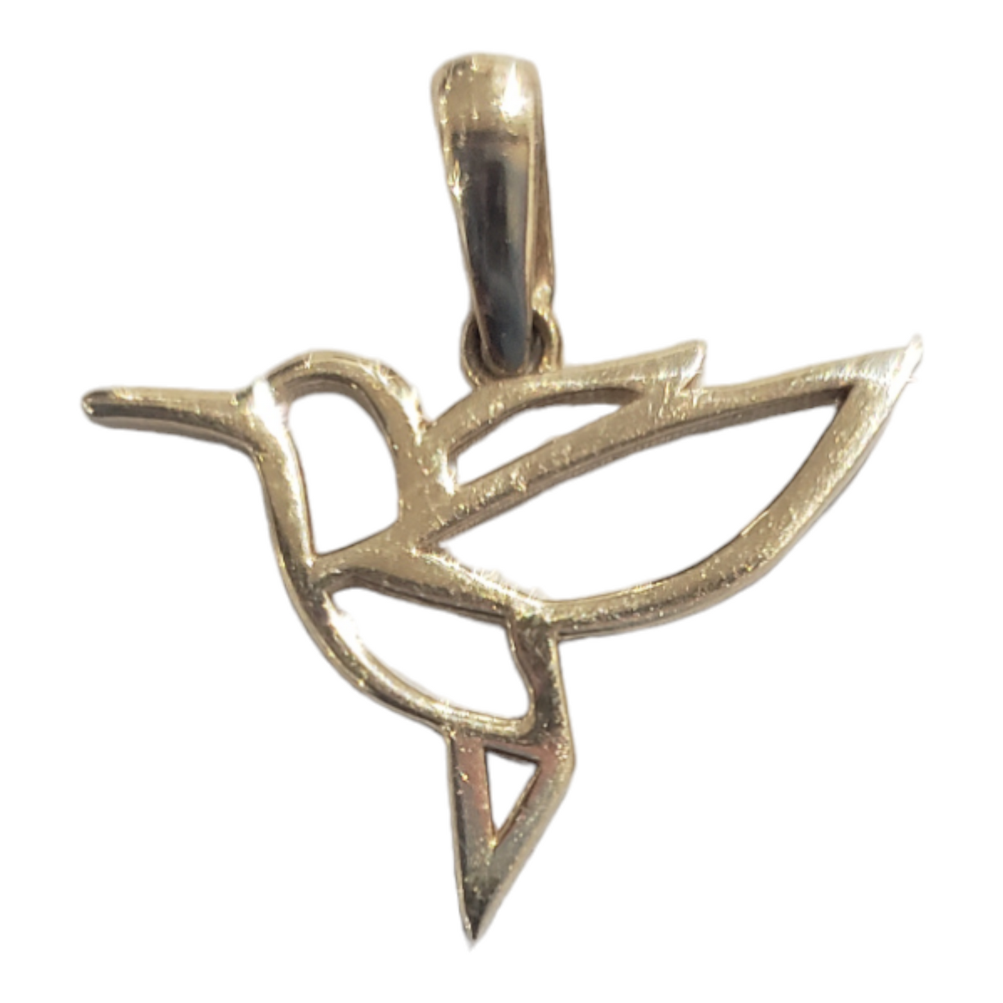 Dije de Colibrí Oro de 14k