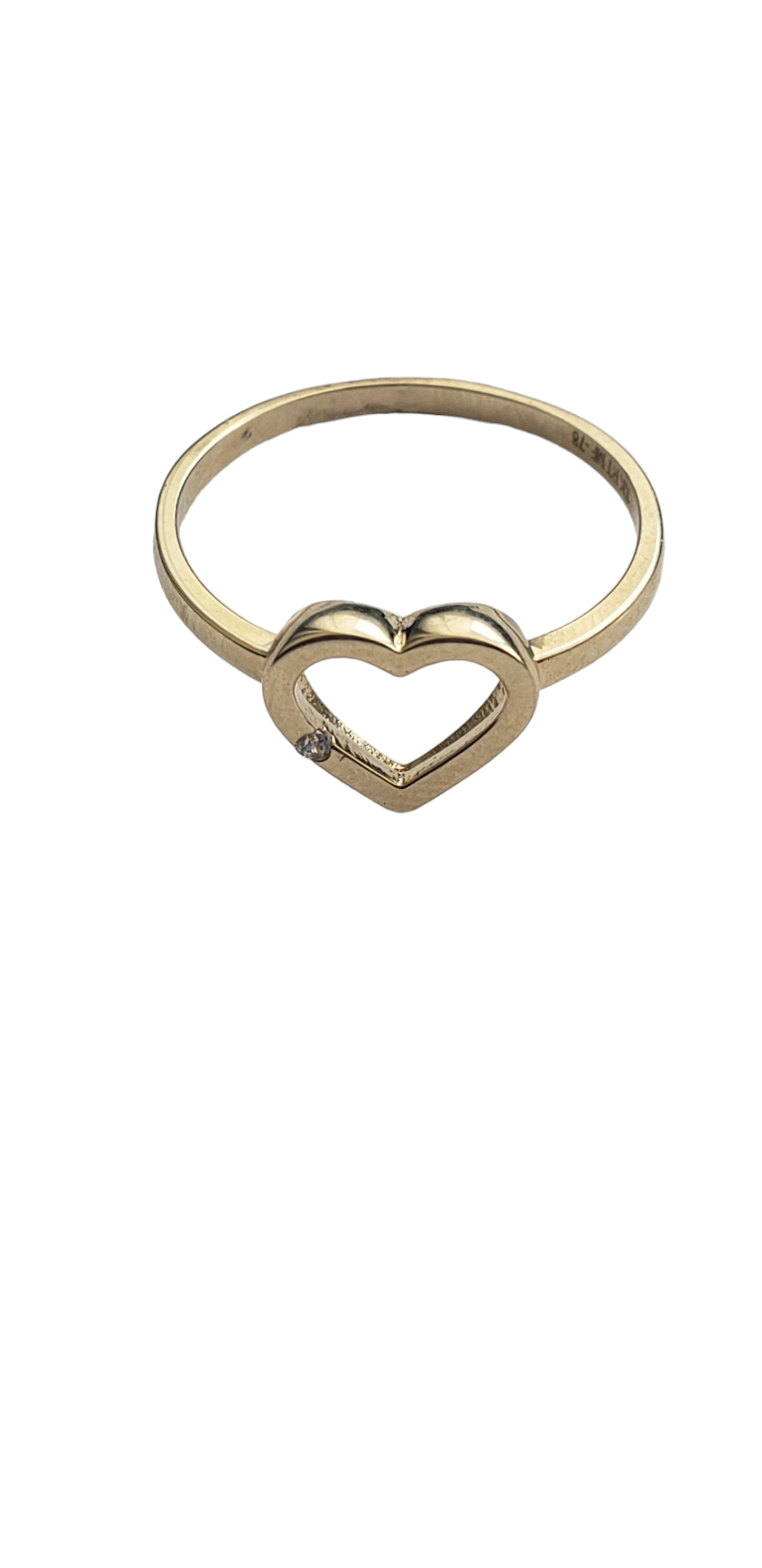 Anillo de corazón Oro 10k