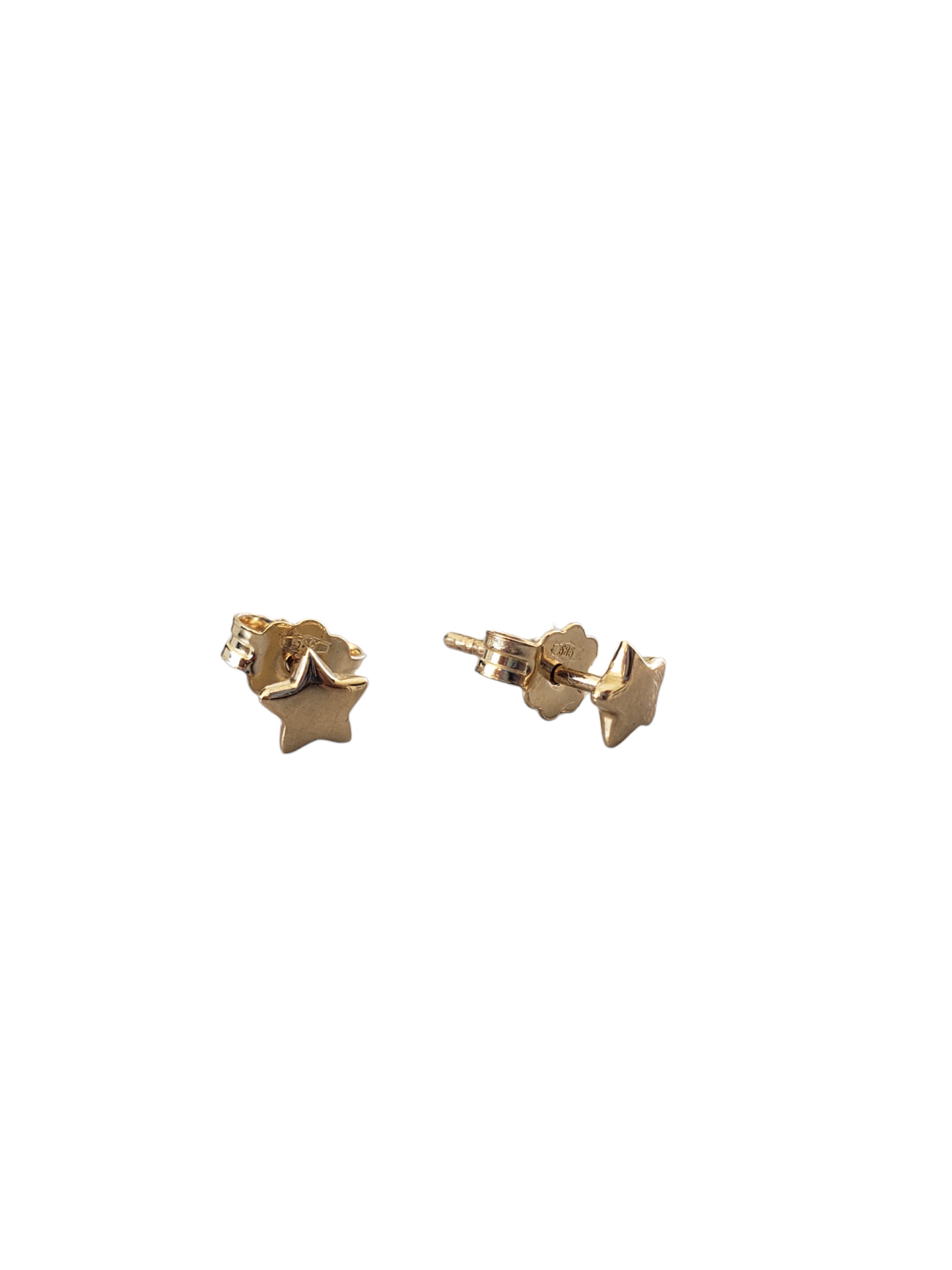 Broquel de estrella-Oro 14k