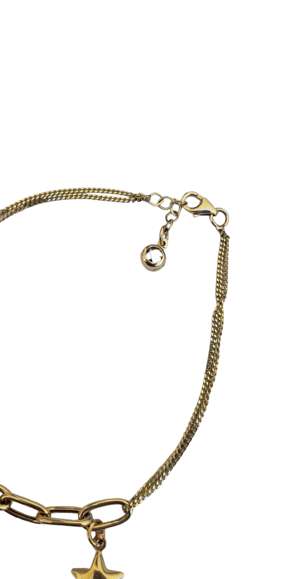 Pulsera con dijes-Oro 10k