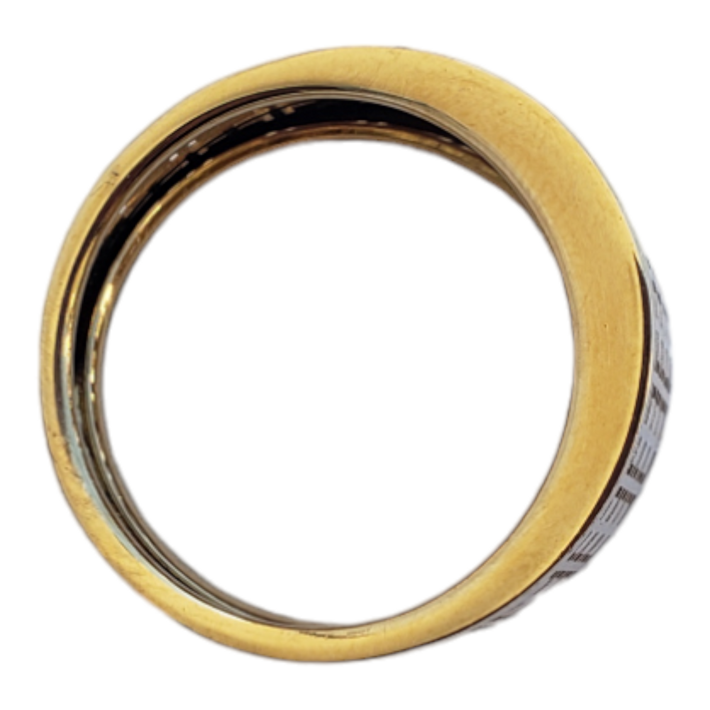 Anillo ancho- Oro de 10k